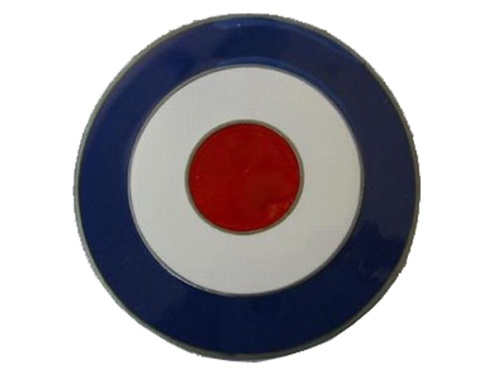 Roundel Belt Buckle Bulls Eye